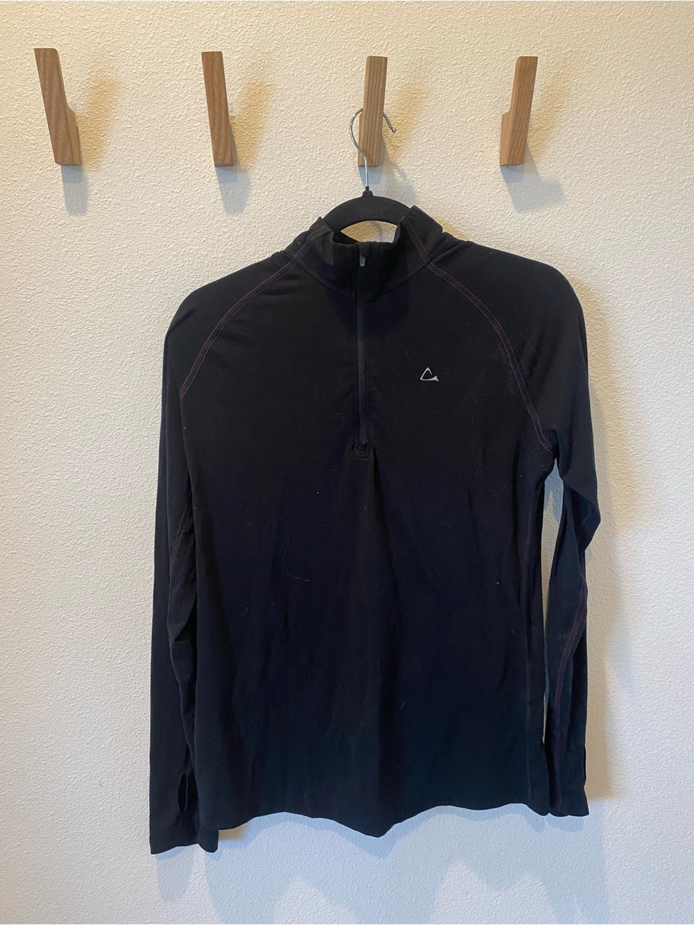 Paradox Men's Quarter Zip Merino Blend Black